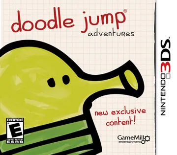 Doodle Jump Adventures (USA)  box cover front